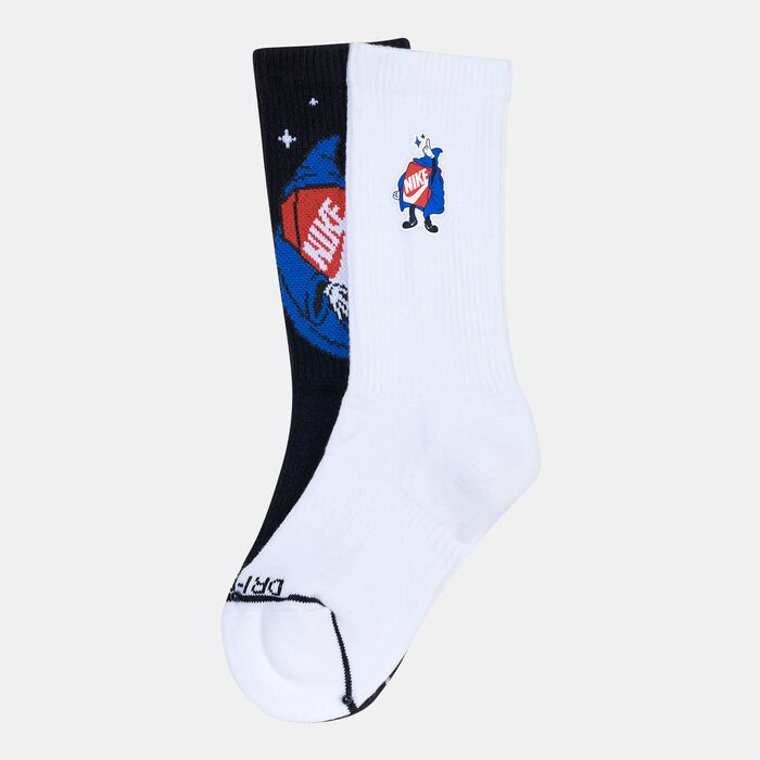 Nike Everyday Plus Cushioned Crew Socks (2 Pairs) Black Nike Everyday Plus Cushioned Crew Socks (2 Pairs) Black image number 0