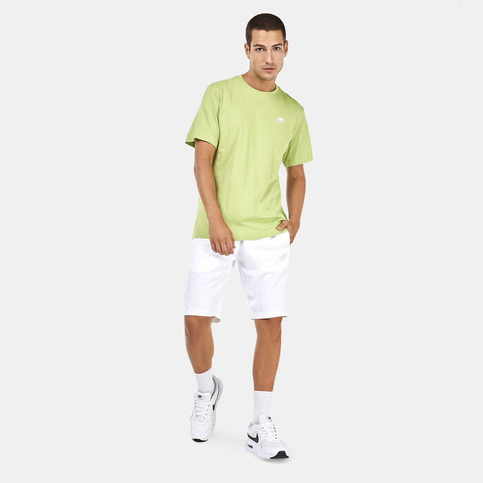 Nike Men's Sportswear Club T-Shirt Green Nike Men's Sportswear Club T-Shirt Green image number 2