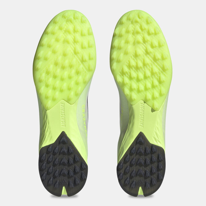 adidas Men's X Crazyfast.1 Turf Ground Football Shoe Green adidas Men's X Crazyfast.1 Turf Ground Football Shoe Green image number 2