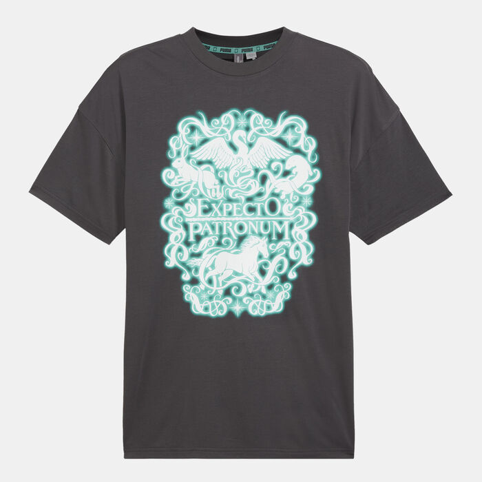 PUMA Women's HOOPS x Harry Potter T-Shirt Black PUMA Women's HOOPS x Harry Potter T-Shirt Black image number 0