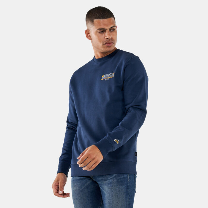 Vans Men's Take A Stand Sweatshirt Blue Vans Men's Take A Stand Sweatshirt Blue image number 0
