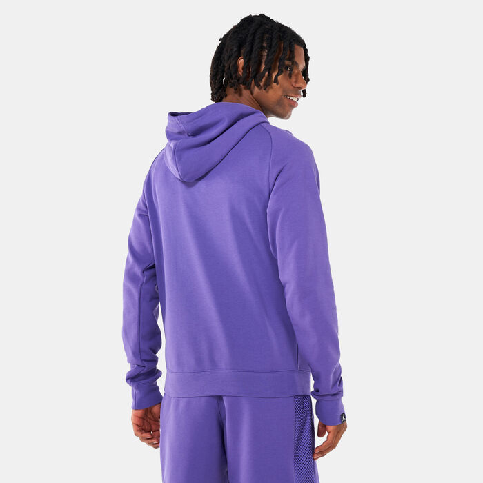 Jordan Men's Jumpman Pullover Hoodie Purple Jordan Men's Jumpman Pullover Hoodie Purple image number 1