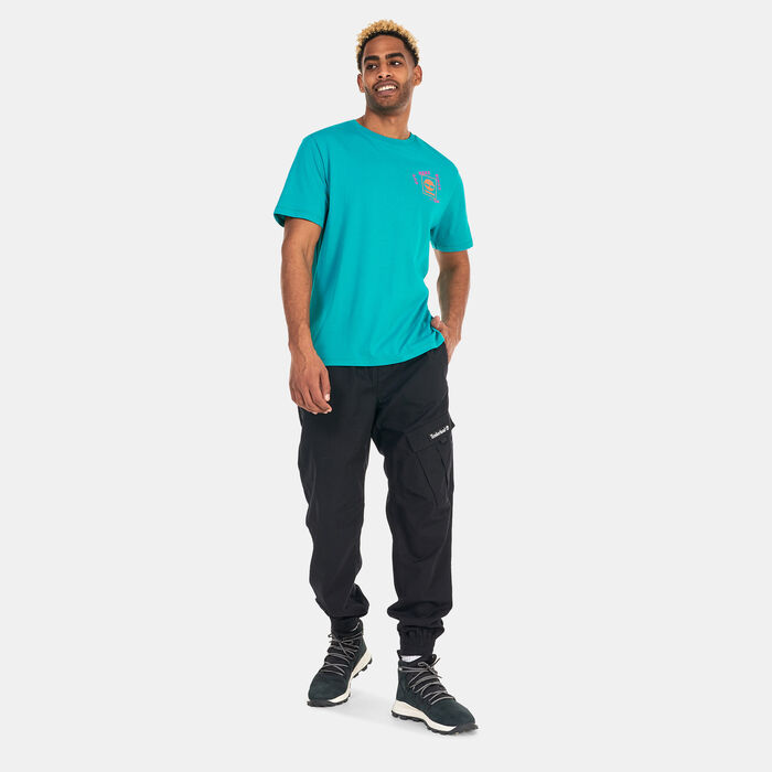 Timberland Men's Vintage Graphic Hiking T-Shirt Green Timberland Men's Vintage Graphic Hiking T-Shirt Green image number 2