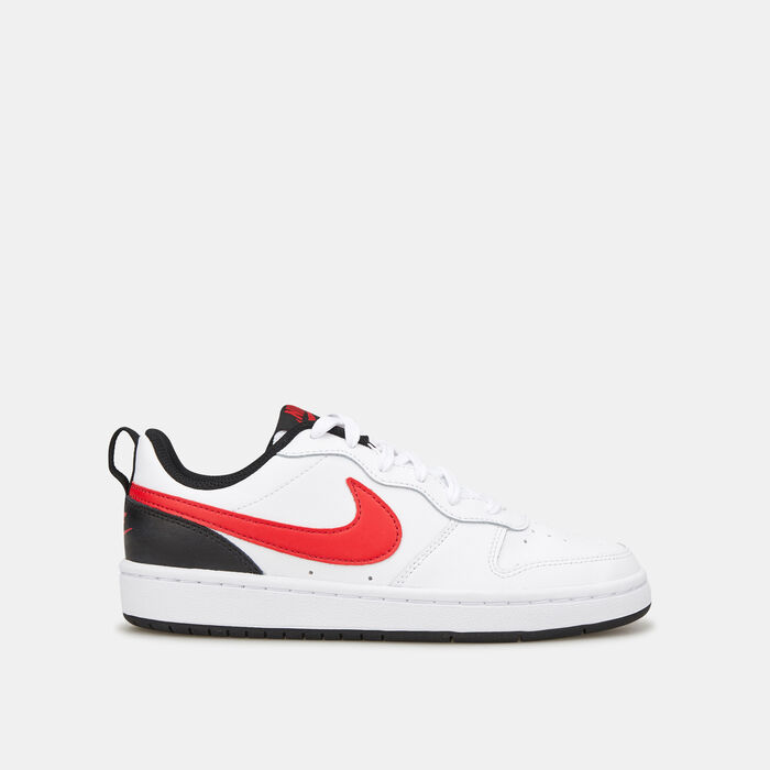 Nike Kids' Court Borough Low 2 Shoe (Older Kids) White image number 0