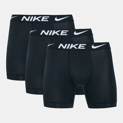 Nike Men's Essential Micro Boxer Briefs (3 Pack) Black