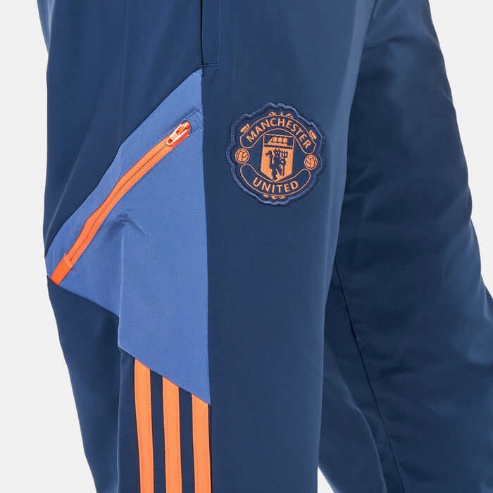 adidas Men's Manchester United Presentation Track Pants Blue adidas Men's Manchester United Presentation Track Pants Blue image number 3