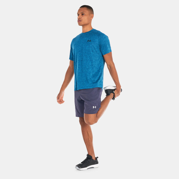 Under Armour Men's Project Rock Snap Shorts Purple Under Armour Men's Project Rock Snap Shorts Purple image number 2