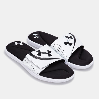 Under Armour Men's Ignite VI Slides White Under Armour Men's Ignite VI Slides White