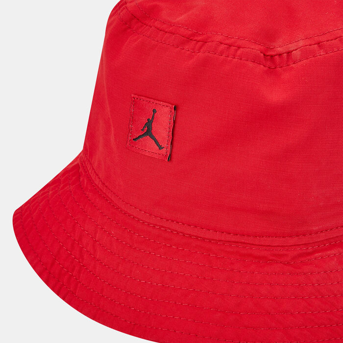 Jordan Men's Jumpman Washed Bucket Hat Red Jordan Men's Jumpman Washed Bucket Hat Red image number 2
