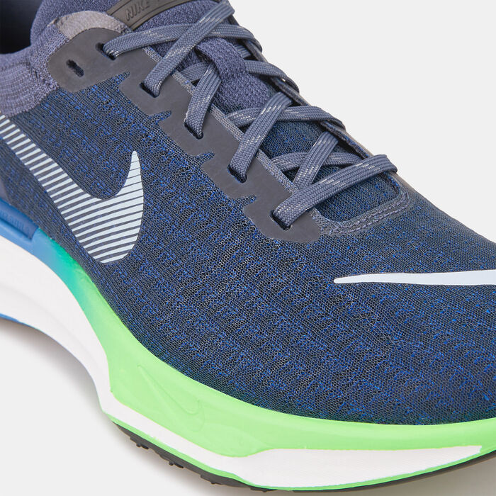 Nike Men's ZoomX Invincible 3 Running Shoe Blue Nike Men's ZoomX Invincible 3 Running Shoe Blue image number 4