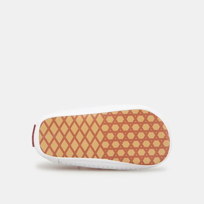 Vans Kids' V Crib Slip-On Unisex Shoe Pink Vans Kids' V Crib Slip-On Unisex Shoe Pink image number 3