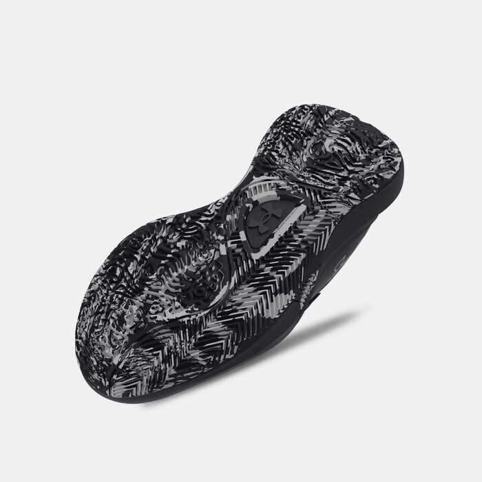 Under Armour Kids' Lockdown 7 Basketball Shoes Black image number 3