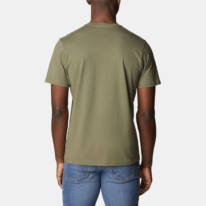 Columbia Men's Rapid Ridge™ Graphic T-Shirt Green Columbia Men's Rapid Ridge™ Graphic T-Shirt Green image number 2