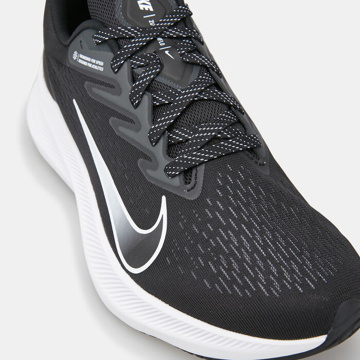 Nike Men's Zoom Winflo 7 Shoe Black image number 4