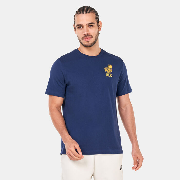 Nike Men's Seasonal T-Shirt Blue Nike Men's Seasonal T-Shirt Blue image number 0