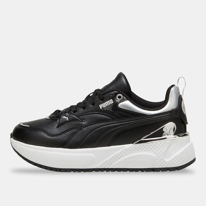 PUMA Women's R78 Disrupt Metallic Dream Shoes White image number 0