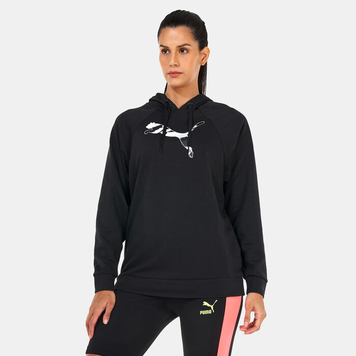 PUMA Women's Modern Sports Hoodie Black PUMA Women's Modern Sports Hoodie Black image number 0