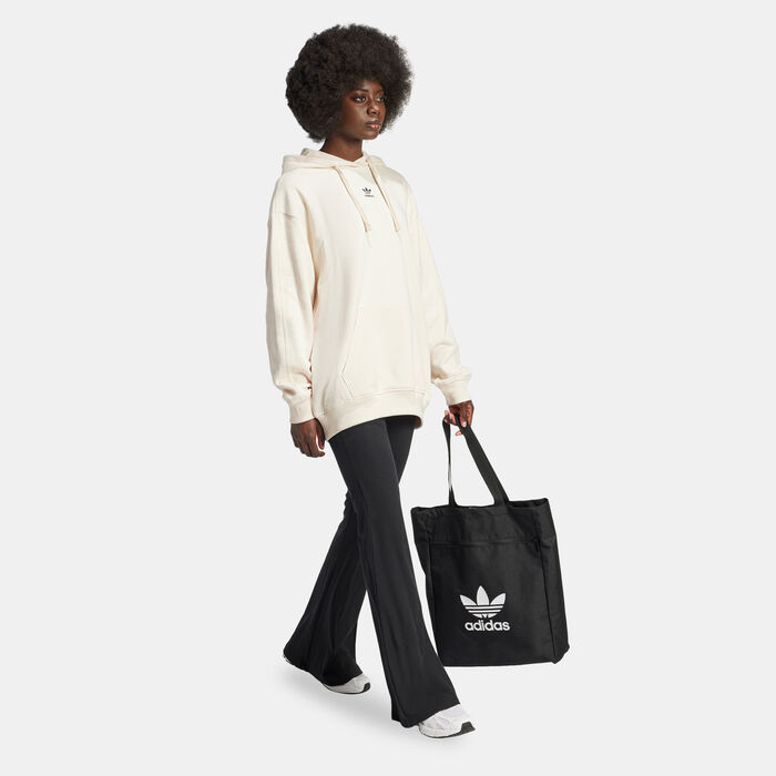 adidas Originals Women's Essentials French Terry Hoodie Beige adidas Originals Women's Essentials French Terry Hoodie Beige image number 2