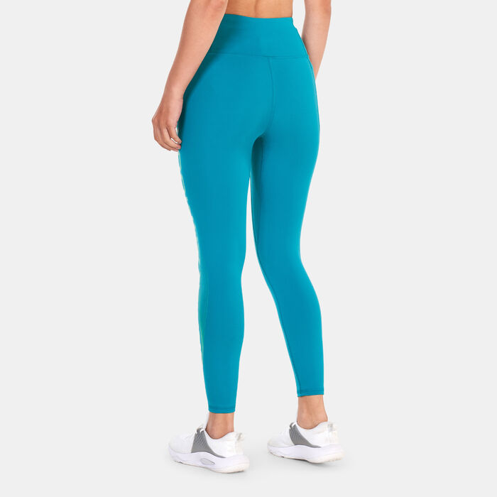 Under Armour Women's UA Motion Branded Training Ankle Leggings Green Under Armour Women's UA Motion Branded Training Ankle Leggings Green image number 1