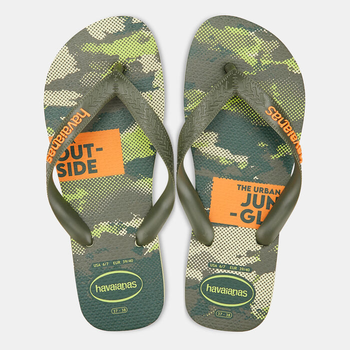 Havaianas Men's Top Camu Flip Flops Green image number 0