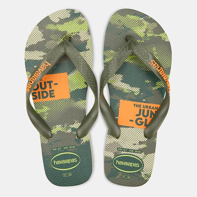 Havaianas Men's Top Camu Flip Flops Green Havaianas Men's Top Camu Flip Flops Green