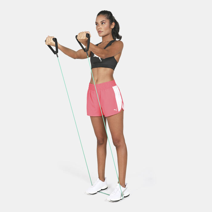 PUMA Women's Mid Impact 4Keeps Sports Bra Black image number 2