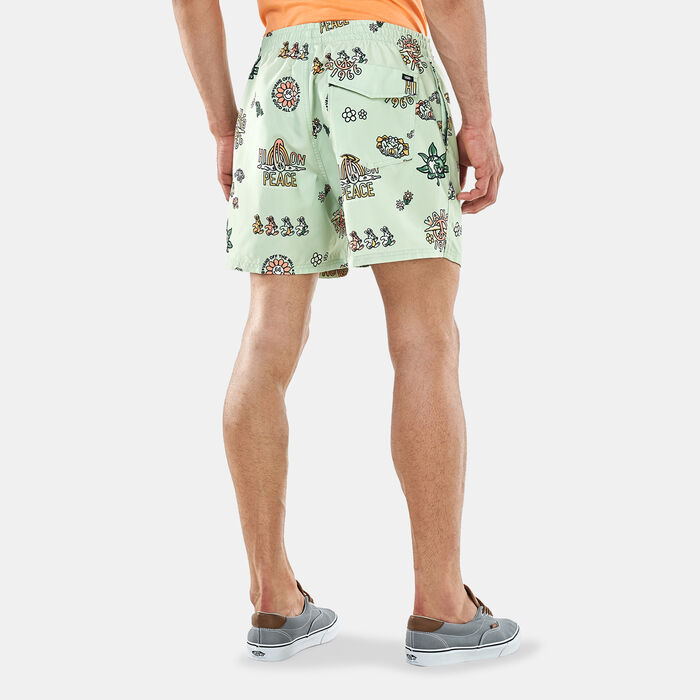 Vans Men's Peace Of Mind Mixed Volley Shorts Multi Vans Men's Peace Of Mind Mixed Volley Shorts Multi image number 1