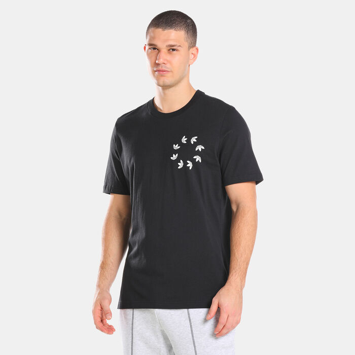 adidas Originals Men's Adicolour Spinner T-Shirt Black adidas Originals Men's Adicolour Spinner T-Shirt Black image number 0