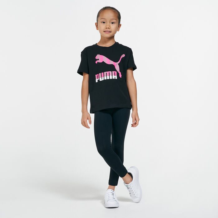 PUMA Kids' Classics T-Shirt Black PUMA Kids' Classics T-Shirt Black image number 2
