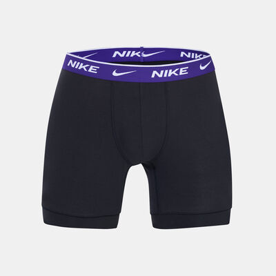 Nike Men's Logo Boxer Briefs (3 Pack) Black