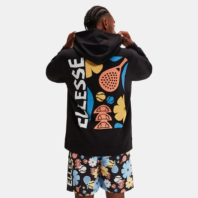 ellesse Men's Tepsoni Graphic Printed Hoodie Black