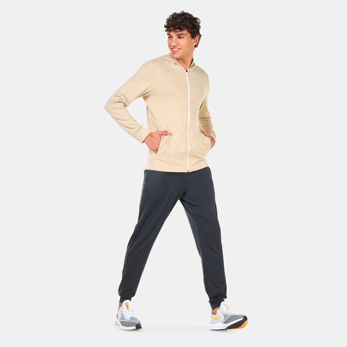 Nike Men's Dri-FIT Hyperdry Yoga Hoodie Grey Nike Men's Dri-FIT Hyperdry Yoga Hoodie Grey image number 2