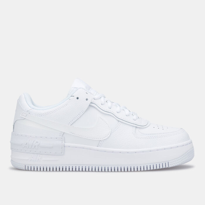 Nike Women's Air Force 1 Shadow Shoes White Nike Women's Air Force 1 Shadow Shoes White image number 1