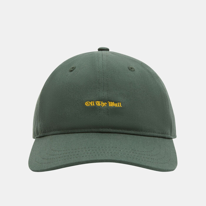Vans Men's Off The Wall Curved Bill Jockey Cap Green Vans Men's Off The Wall Curved Bill Jockey Cap Green image number 0