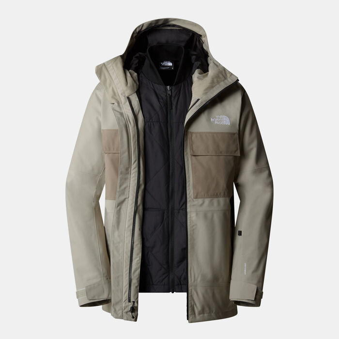 The North Face Men's Fourbarrel Triclimate Jacket Grey image number 2