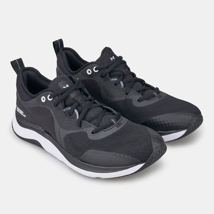 Under Armour Women's UA HOVR™ Omnia Training Shoe Black Under Armour Women's UA HOVR™ Omnia Training Shoe Black image number 1
