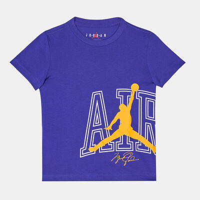 Jordan Kids' Air Rise T-Shirt Purple