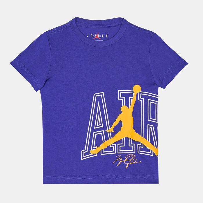 Jordan Kids' Air Rise T-Shirt Purple Jordan Kids' Air Rise T-Shirt Purple image number 0
