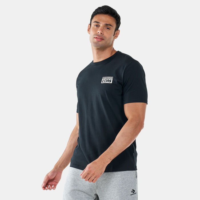 Converse Men's CONS Graphic T-Shirt Black Converse Men's CONS Graphic T-Shirt Black image number 0