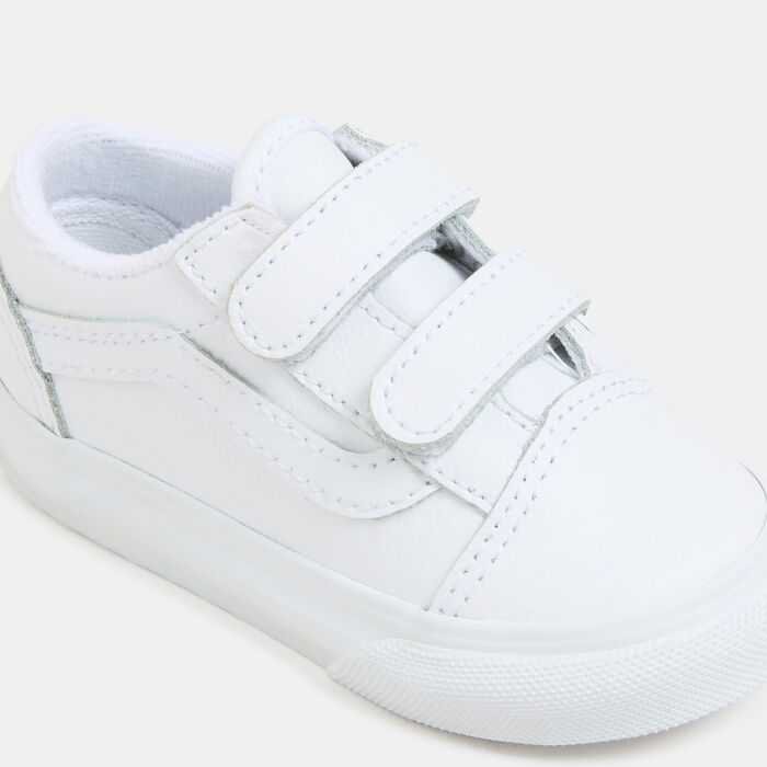 Vans Kids' Old Skool Unisex Shoes (Baby and Toddler) White Vans Kids' Old Skool Unisex Shoes (Baby and Toddler) White image number 3