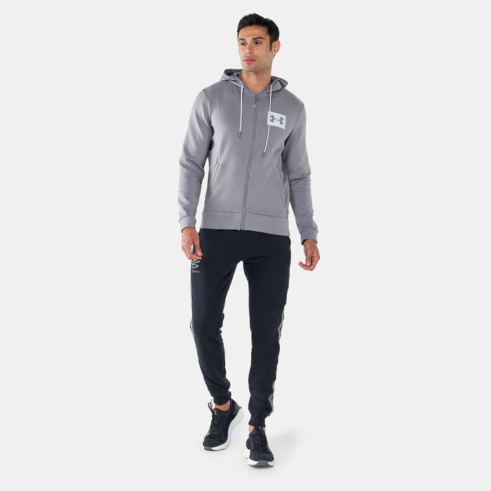 Under Armour Men's UA Summit Knit Full-Zip Hoodie Grey Under Armour Men's UA Summit Knit Full-Zip Hoodie Grey image number 2