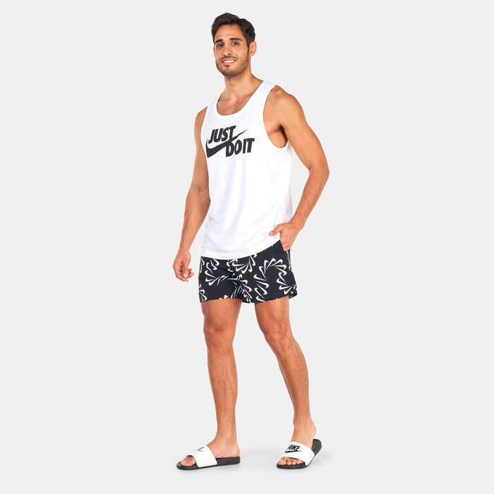 Nike Swim Men's 5 Volley Shorts Black image number 2