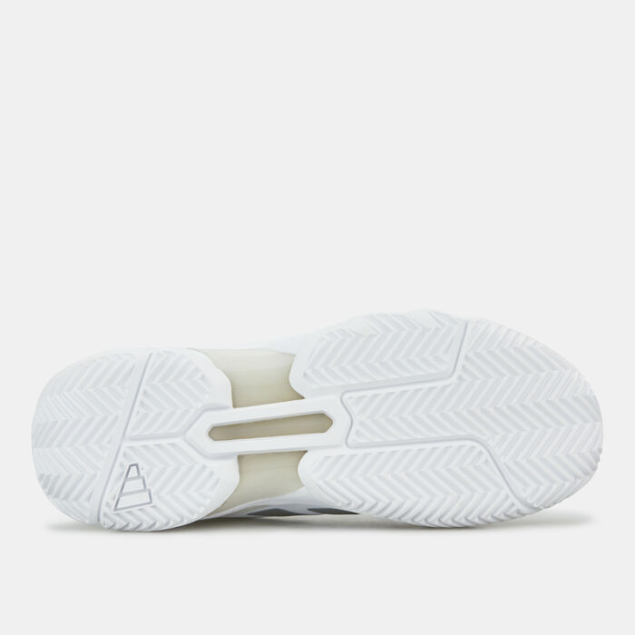 adidas Women's CourtJam Control 3 Tennis Shoes White adidas Women's CourtJam Control 3 Tennis Shoes White image number 3