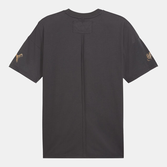 PUMA Women's HOOPS x Harry Potter T-Shirt Black PUMA Women's HOOPS x Harry Potter T-Shirt Black image number 1