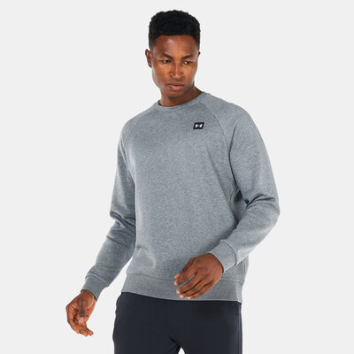 Under Armour Men's Rival Fleece Sweatshirt Grey Under Armour Men's Rival Fleece Sweatshirt Grey