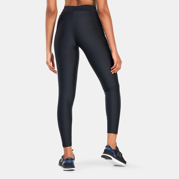 Under Armour Women's Armour Branded Leggings Black Under Armour Women's Armour Branded Leggings Black image number 1