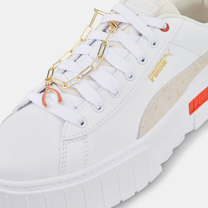 PUMA Women's Mayze Lucky Charm Shoe White PUMA Women's Mayze Lucky Charm Shoe White image number 9