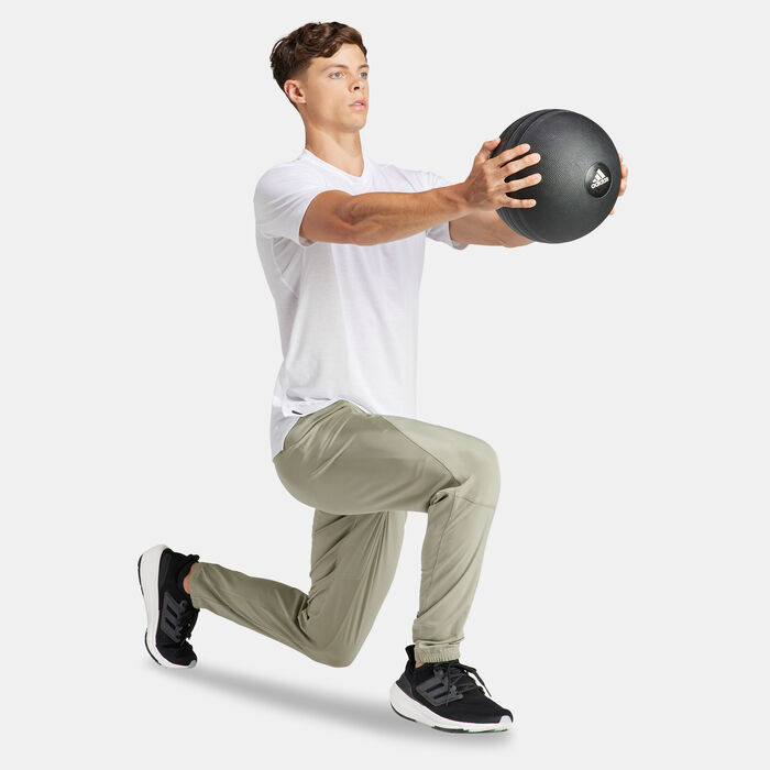 adidas Men's Logo Training T-Shirt White adidas Men's Logo Training T-Shirt White image number 2