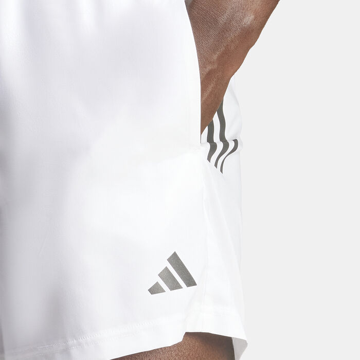 adidas Men's Own The Run Shorts White adidas Men's Own The Run Shorts White image number 3