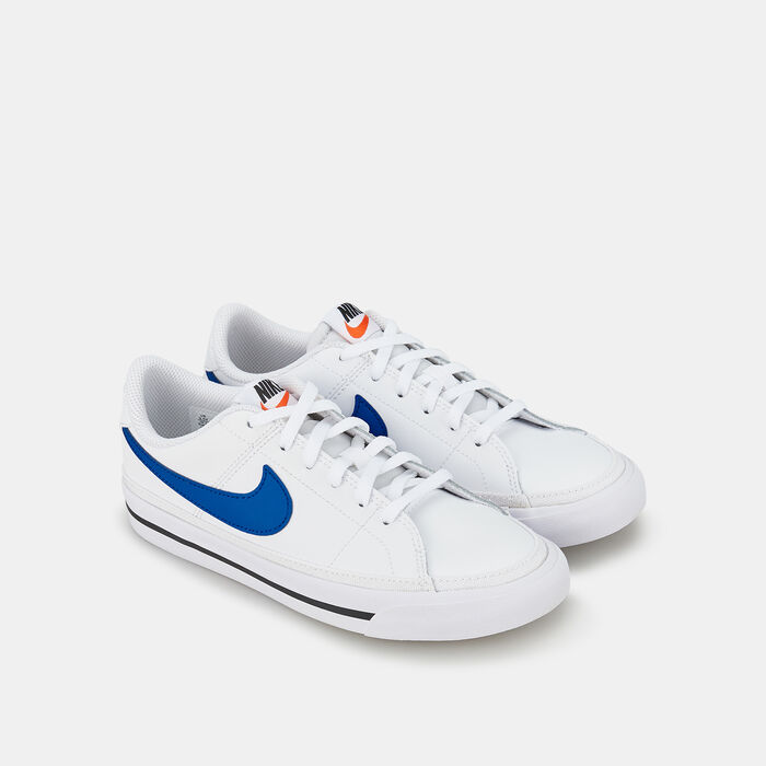Nike Kids' Court Legacy Shoes White image number 1